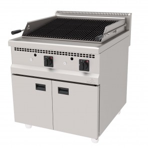 Gratar cu apa -alimentare gaz, dimensiuni 800x900x850h mm,  putere gaz natural 21000W, greutate 120 kg