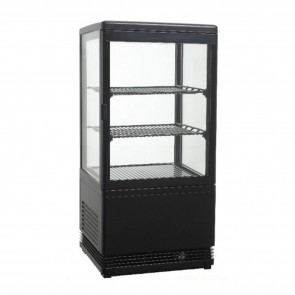 Vitrina expunere, capacitate 58 litri,  temperatura de lucru 0°C - +12°C