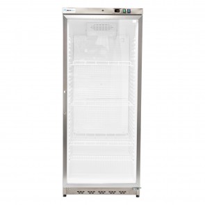 Dulap frigorific cu usa din sticla, capacitate neta 533 litri, temperatura de lucru  2-8°C, alimentare 220V, putere 115W
