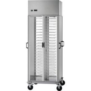 Carucior refrigerat pentru farfurii, ventilat, capacitate 88 farfurii, putere 460W