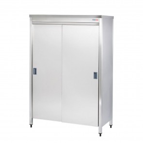 Dulap cu usi glisante, inox