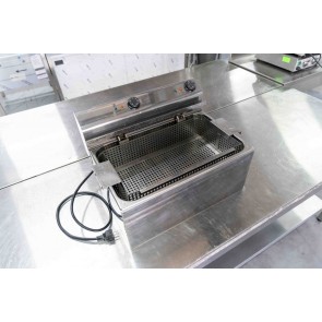 Friteuza pentru gogosi, capacitate 16 litri, alimentare 220V, putere 2x3kW, Second hand