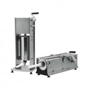 Sprit vertical pentru carnati, din inox, productivitate 30kg/ora, capacitate 5kg/7 litri