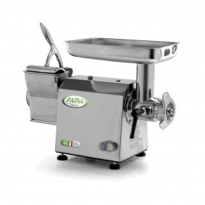 Masina de tocat carne, din inox, motor ventilat, productivitate 200kg carne/ora, alimentare 380V, putere instalata: 750W