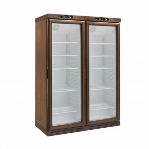 Vitrina pentru vinuri, temperatura de lucru +2°C - +8°C, capacitate 310+310 litri, izolatie 45mm