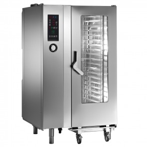 Cuptor electric mixt, nivelul 2, capacitate 20 tavi GN1/1, alimentare 380V, putere 34300W