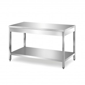 Masa centrala, imensiuni 1400x700x850mm, inox