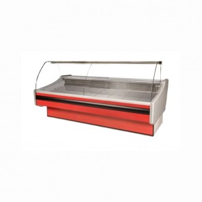 Vitrina frigorifica, cu motor, geam curb, temperatura de lucru +2°C/+8°C, putere 1200W