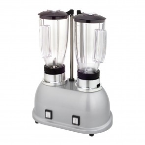 Blender dublu, cu pahare transparente din plastic 2x1,7 litri, motor cu 2 viteze, putere 800 W