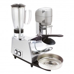 Aparat spart gheata-blender-mixer, pahar din plastic, capacitate 0,8 litri-mixer, 1,7 litri blender, alimentare 220V