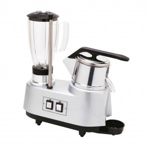 Grup multiplu: storcator citrice cu maner-blender, pahar blender din inox, capacitate 1,7 litri, putere 0,34+0.4kW