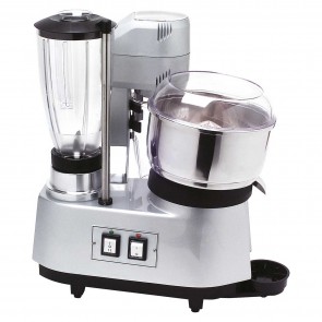 Grup multiplu: storcator citrice-blender-mixer, pahar blender inox-capacitate 0,8 litri, pahar mixer inox-capacitate 1,7 litri, putere 0,3+0.4+0.14kW