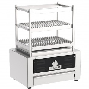 Gratar traditional japonez pe carbuni Robatayaki, putere termica 1.5kW, temperatura 250°C
