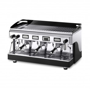 Espressor electronic cu display, cu 3 grupuri, capacitate boiler 17 litri, alimentare 220/380V, putere  5300/5770W, culoare negru