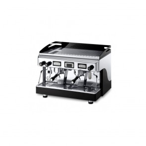 Espressor electronic cu display, cu 2 grupuri, capacitate boiler 10.5 litri, alimentare 220/380V, putere 3600/3920W, culoare negru