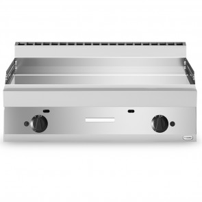 Fry top, alimentare gaz, suprafata neteda cromata, model de banc, putere totala gaz 11400W