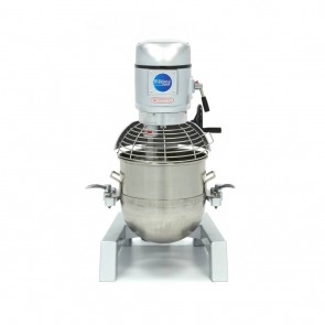 Mixer planetar capacitate 40 litri, cu 3 viteze, prevazut cu tel/carlig si spatula din inox, putere 1500W