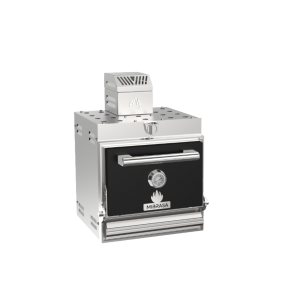 Cuptor pe carbuni NANO Compact, temperatura 250-350°C,  control al temperaturii prin controlul debitului de aer