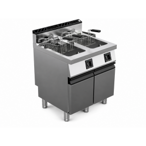 Friteuza profesionala pe gaz SuperFry M7FRG30YF, cu 2 cuve in forma de „Y”, capacitate totala de 2 x 15 litri, alimentare 220V, putere 32000W