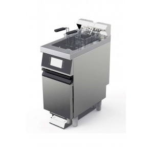 Friteuza electrica SuperFry, capacitate 15 litri, alimentare 380V, putere 14000W