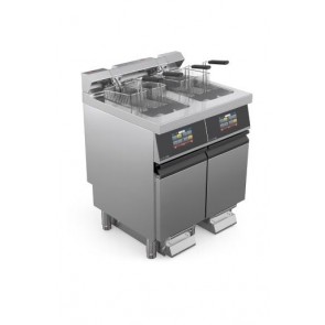 Friteuza electrica SuperFry, capacitate 15+15 litri, alimentare 380 V, putere 28000W
