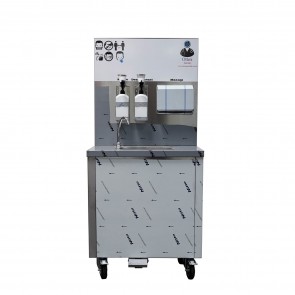 Statie pentru dezinfectat, inox