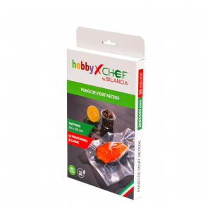 Set 100 pungi netede pentru masinile de vidat, grosime 95 microni, dimensiuni 200x300mm