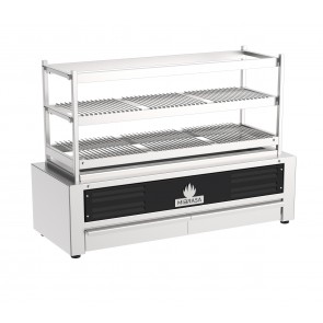 Gratar traditional japonez pe carbuni Robatayaki, putere termica 2kW, temperatura 250°C