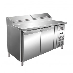 Masa rece cu 2 usi, capacitate neta 396 litri, putere 230 W, temperatura de lucru +2°C/+8°C
