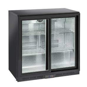 Vitrina refrigerata pentru bauturi, pentru bar, capacitate 201litri, temperatura de lucru 0°C/+10°C