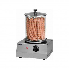 Aparat pentru hot-dog, inox, greutate 5.5kg, alimentare 220V, putere 1000W