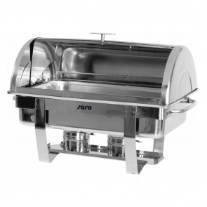 Chafing dish, GN1/1 -h100mm, capac rolltop, inox