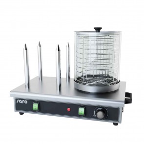 Aparat hot-dog, temperatura de lucru 0/+110°C, alimentare 220V, putere 650 W, greutate 9.5kg