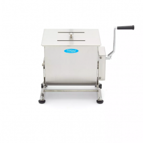 Malaxor manual pentru carne, capacitate 20 litri/maxim 16kg carne, inox