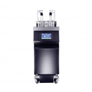 Friteuza profesionala pe gaz SuperFry M7FRG30YF, cu 2 cuve in forma de „Y”, capacitate totala de 2 x 15 litri, alimentare 220V, putere 32000W