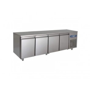 Masa refrigerata pentru patiserie, cu 4 usi, capacitate 890 litri, putere 495W