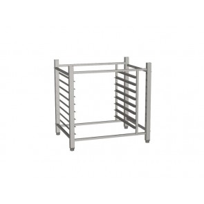Suport deschis inalt, cu ghidaje pentru tavi, dimensiuni 798x599x782mm