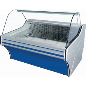 Vitrina frigorifica, cu motor, geam rabatabil, curbat in partea superioara, temperatura de lucru +2°C/+8°C, putere 1268W