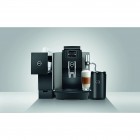 Espressor electronic automat WE8 Dark Inox, cu 2 duze, dimensiuni 295x419x444 mm, putere 1450W, greutate 10 kg