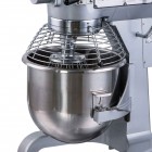 Mixer planetar, vas otel inoxidabil 304, ridicarea vasului cu parghie si comutator de siguranta, capacitate 20 litri