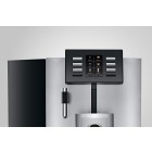 Espressor electronic automat X8 Platin, 2 duze, recomandat pentru maxim 80 cafele/zi, panou comanda touchscreen color