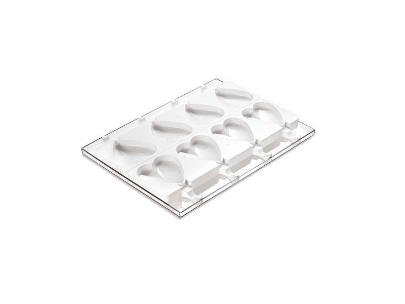 Set 2 forme inima pentru inghetata