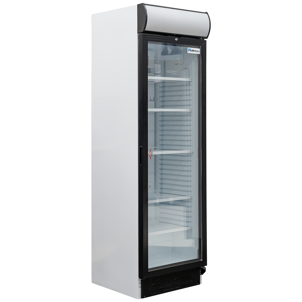 Vitrina verticala de refrigerare, volum 345 litri, temperatura de  lucru 1°C÷10°C