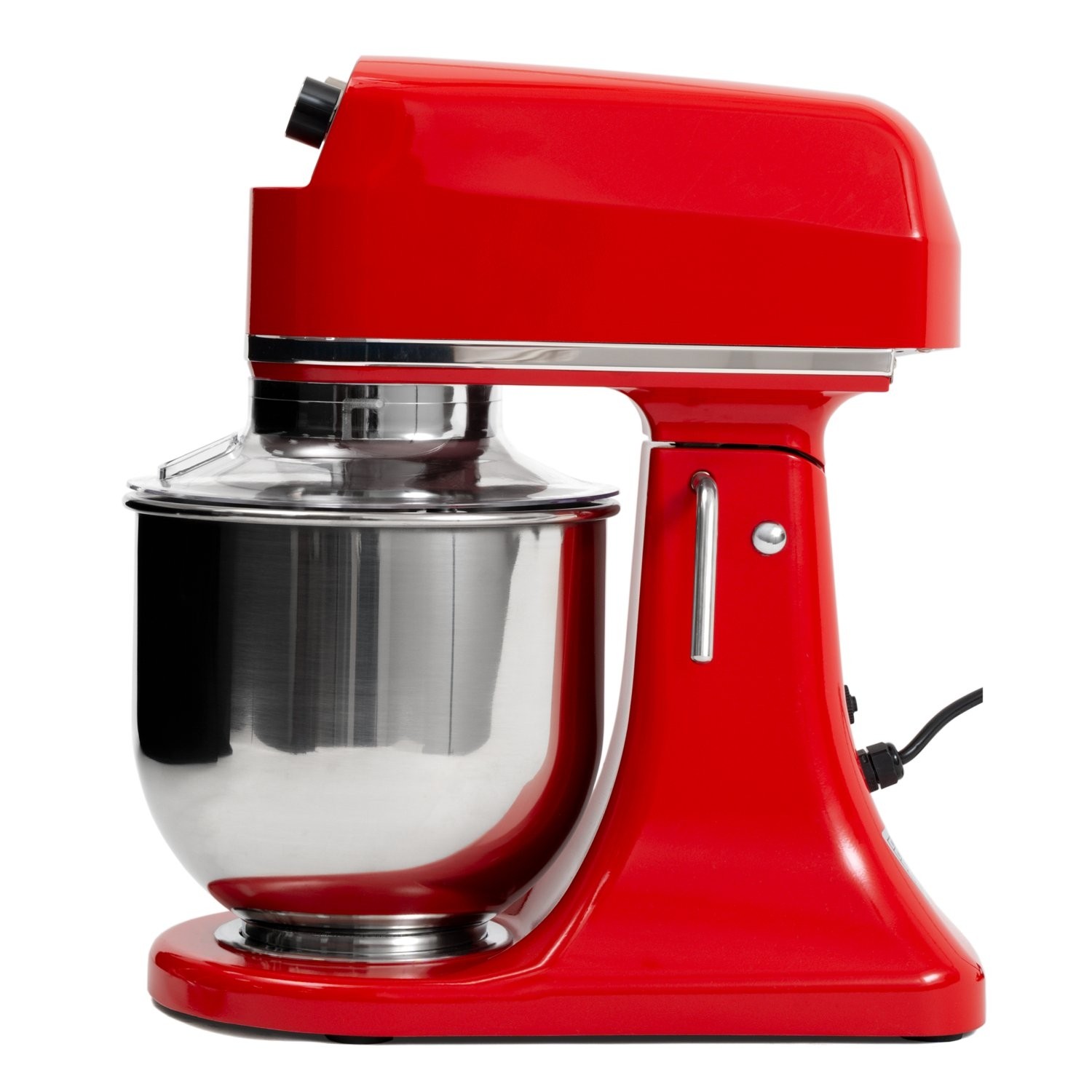 Mixer planetar, capacitate 7 litri, culoare rosie, putere 350 W