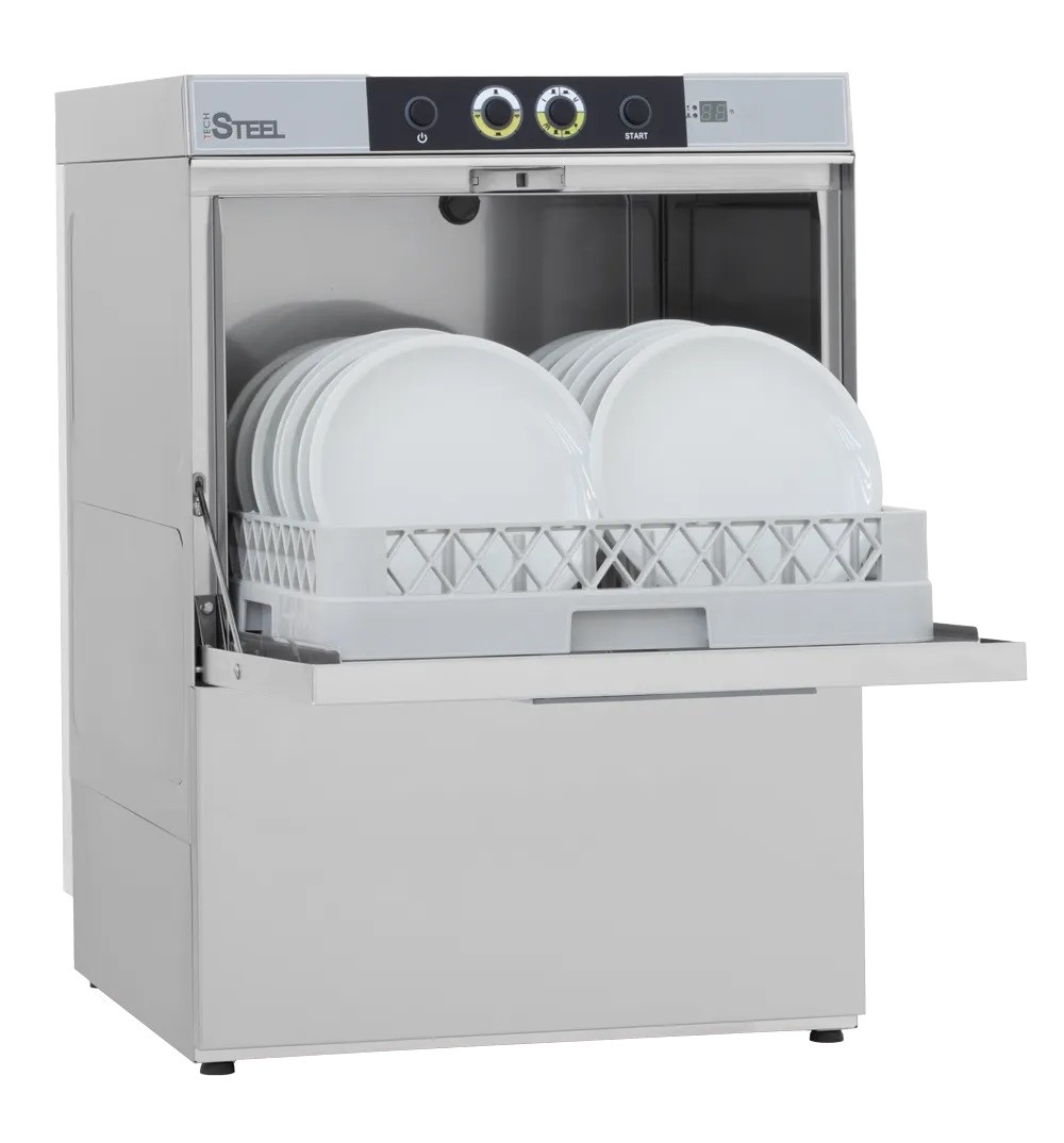 Masina de spalat farfurii -model SteelTech 36-00, capacitate 20 litri, productivitate 32-60 cosuri/ora