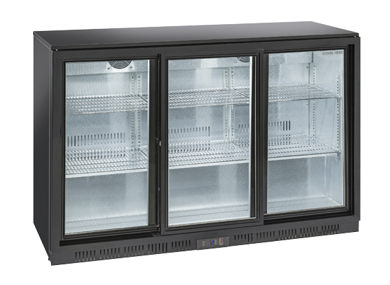 Vitrina refrigerata pentru bauturi, pentru bar, capacitate 312 litri, temperatura de lucru 1°C/+8°C