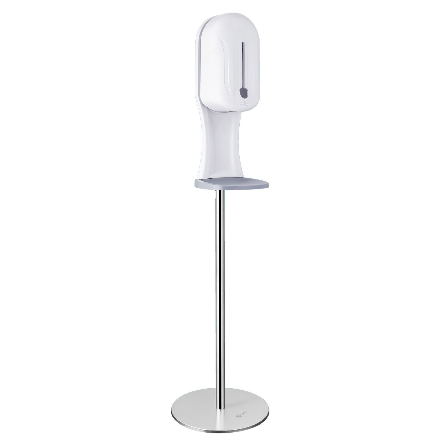 Dispenser cu stand pentru solutie dezinfectanta, capacitate 1.1 litri