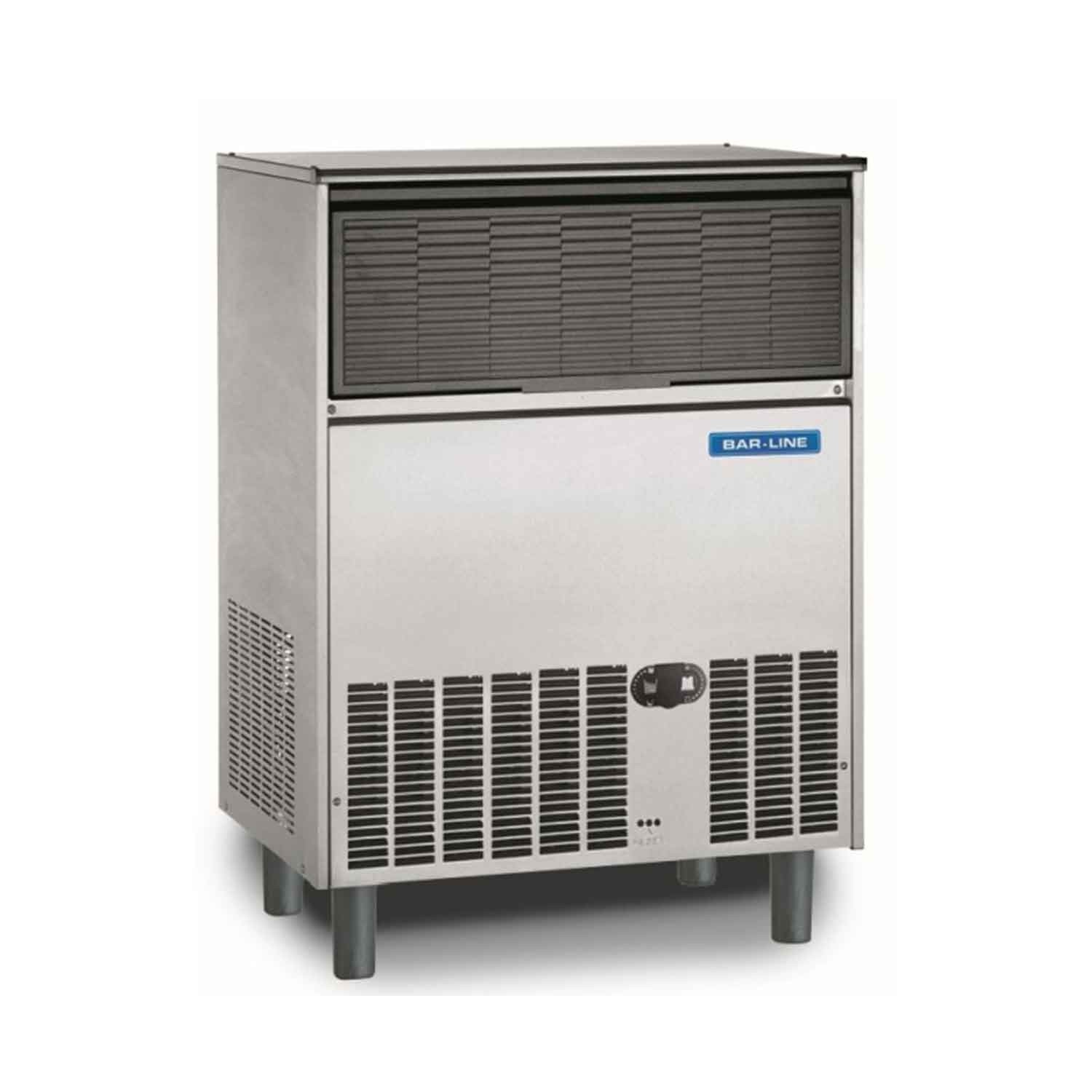 Masina cuburi de gheata Bar Line, productivitate 93 kg/24h, racire cu aer, consum electric 18000W/24h