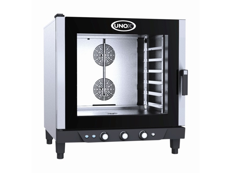 Cuptor pentru patiserie electric, capacitate 6 tavi de dimensiune 600x400mm, alimentare 380V, putere electrica 10500W, Unox