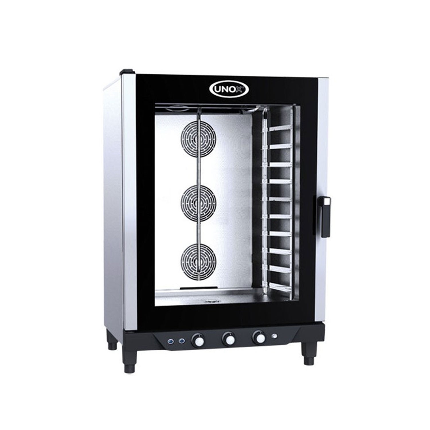 Cuptor pentru patiserie, capacitate 10 tavi, inox, alimentare 380V, putere electrica 15800W, Unox